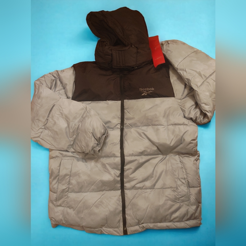 Reebok puffer winter coat jacket men 2XL